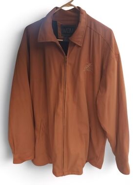 Vintage MGM Grand Las Vegas Casino Embroidered Full-Zip Jacket